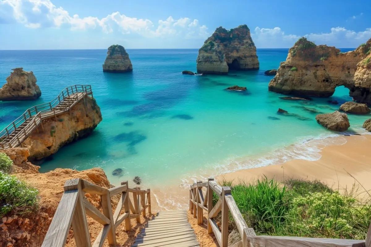 Coastal landscape in Portugal